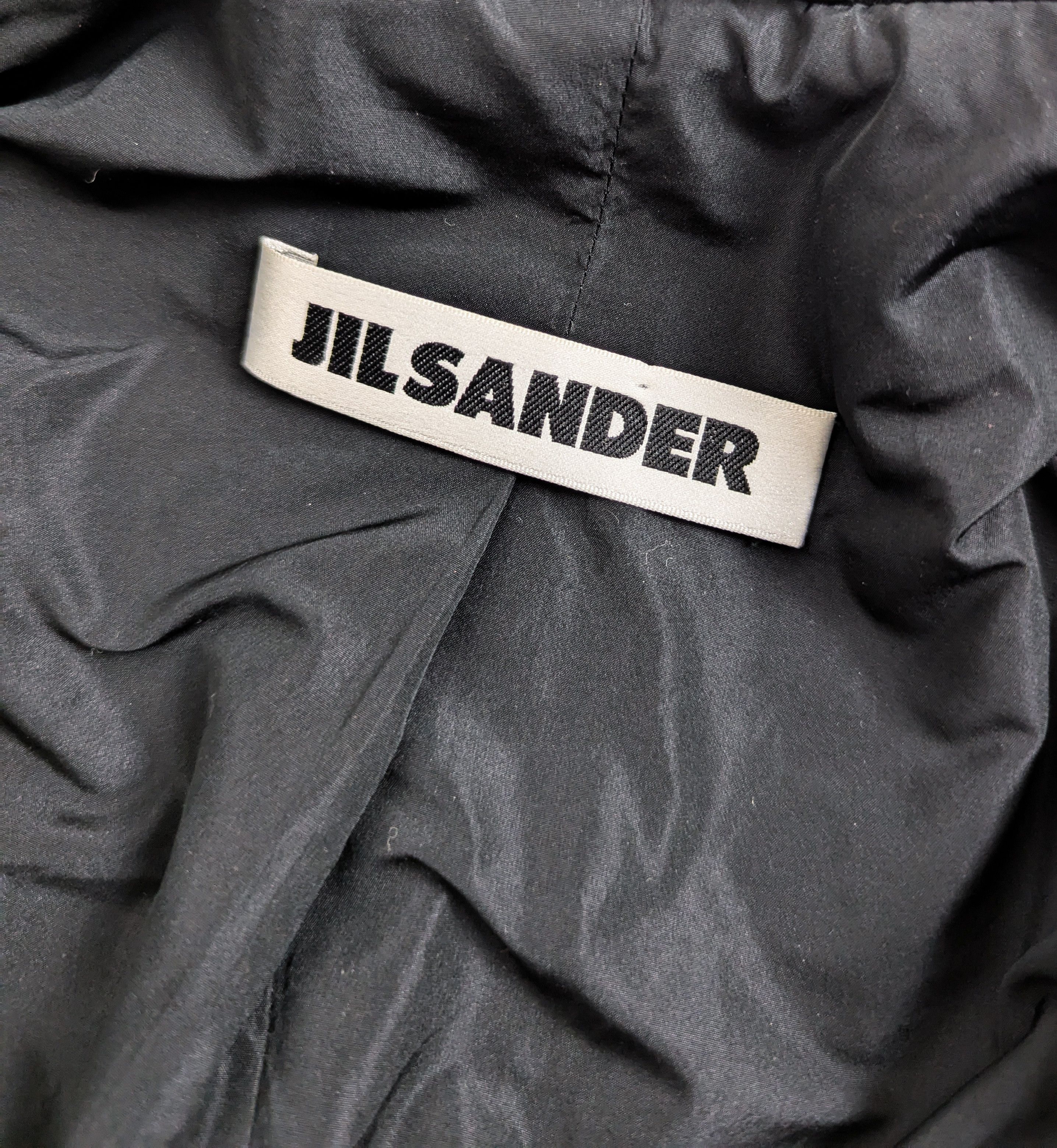 Jil Sander Jil Sander black wool coat Size XS / US 0-2 / IT 36-38 - 6 Thumbnail