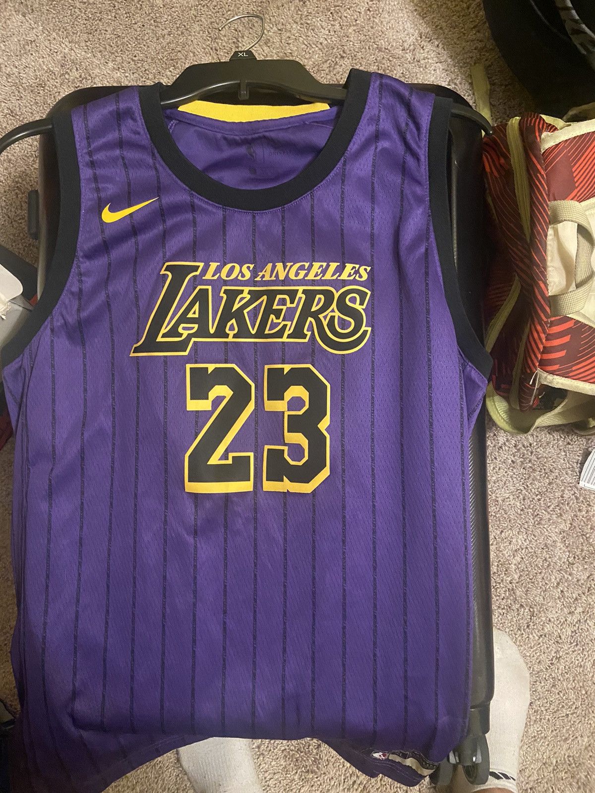 Nike Nike - LeBron James Lakers Jersey Size US S / EU 44-46 / 1 - 1 Thumbnail