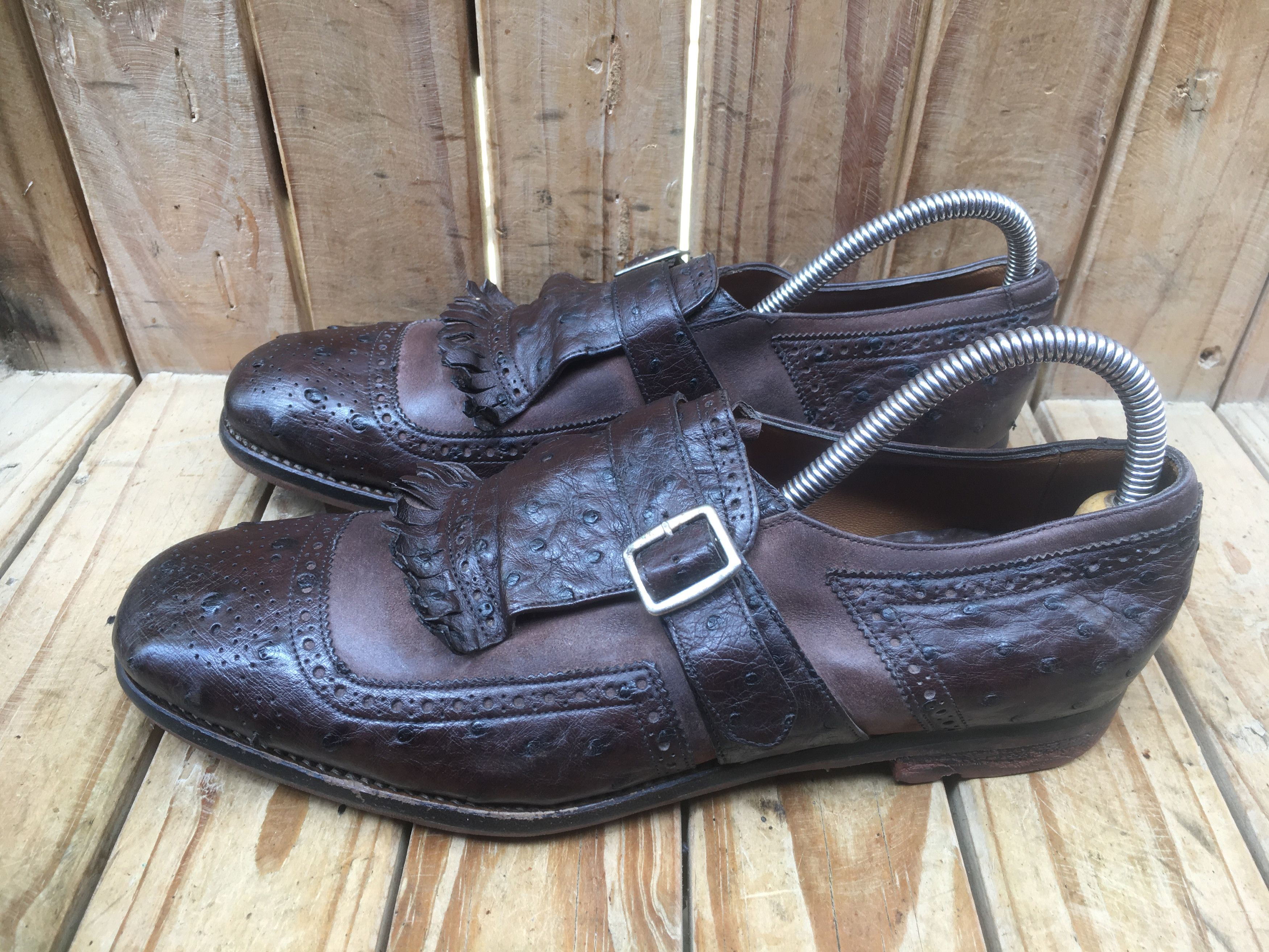 Church's church's 'Shanghai' Monk strap dress shoes UK 6AAA Size US 7 / EU 40 - 8 Thumbnail