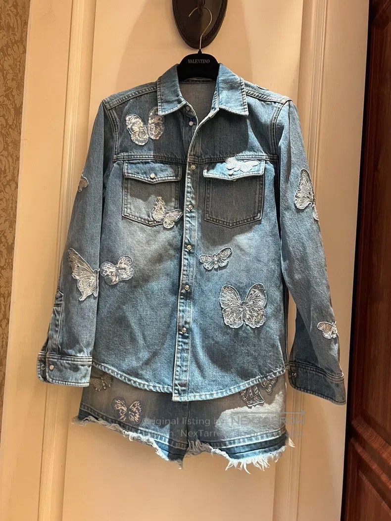 Valentino Valentino Butterfly embroidered shirt Size S / US 4 / IT 40 - 5 Thumbnail