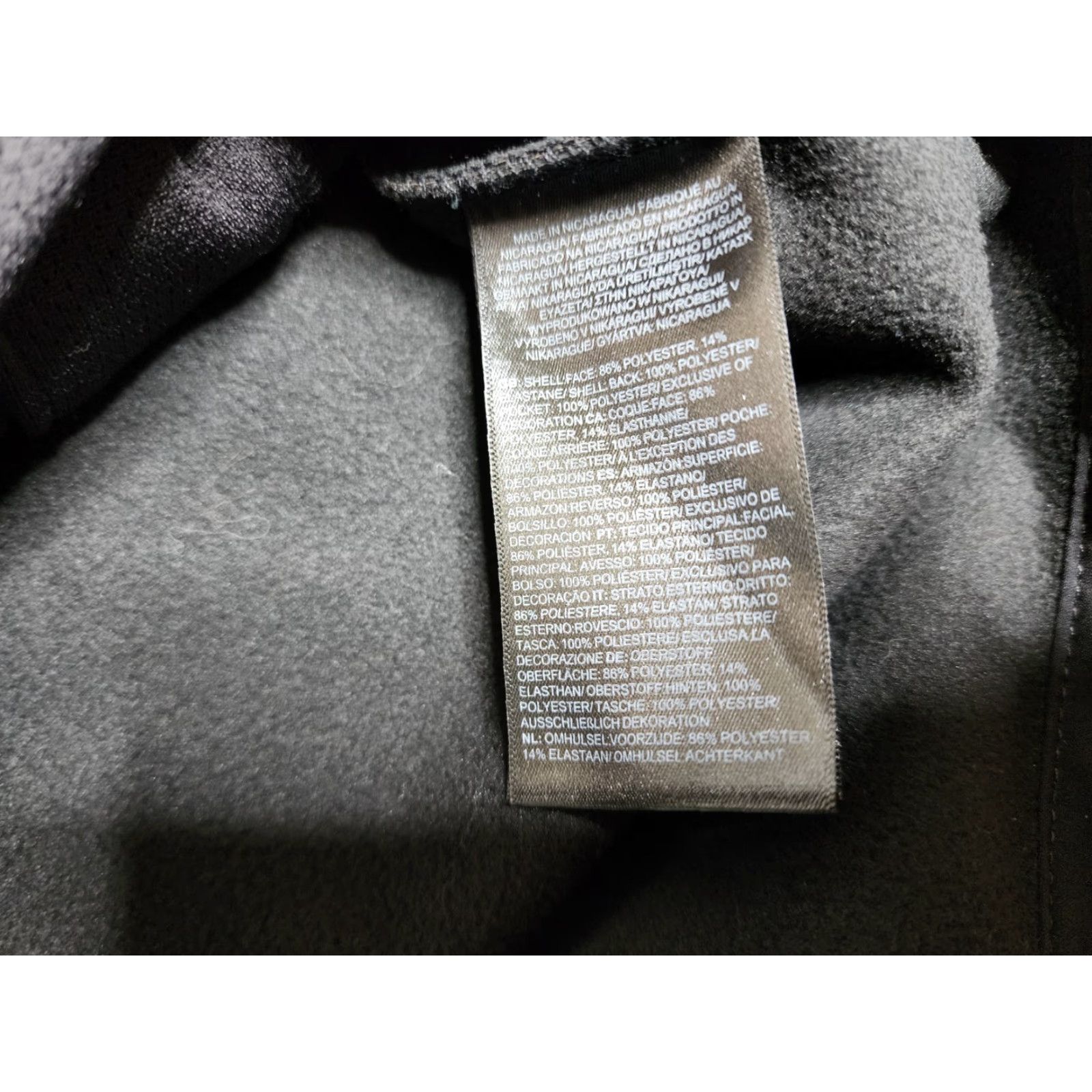 The North Face The North Face Jacket Black Full Zip Soft Shell Windwall Apex Bionic Leadership Post Mens Size US L / EU 52-54 / 3 - 6 Thumbnail
