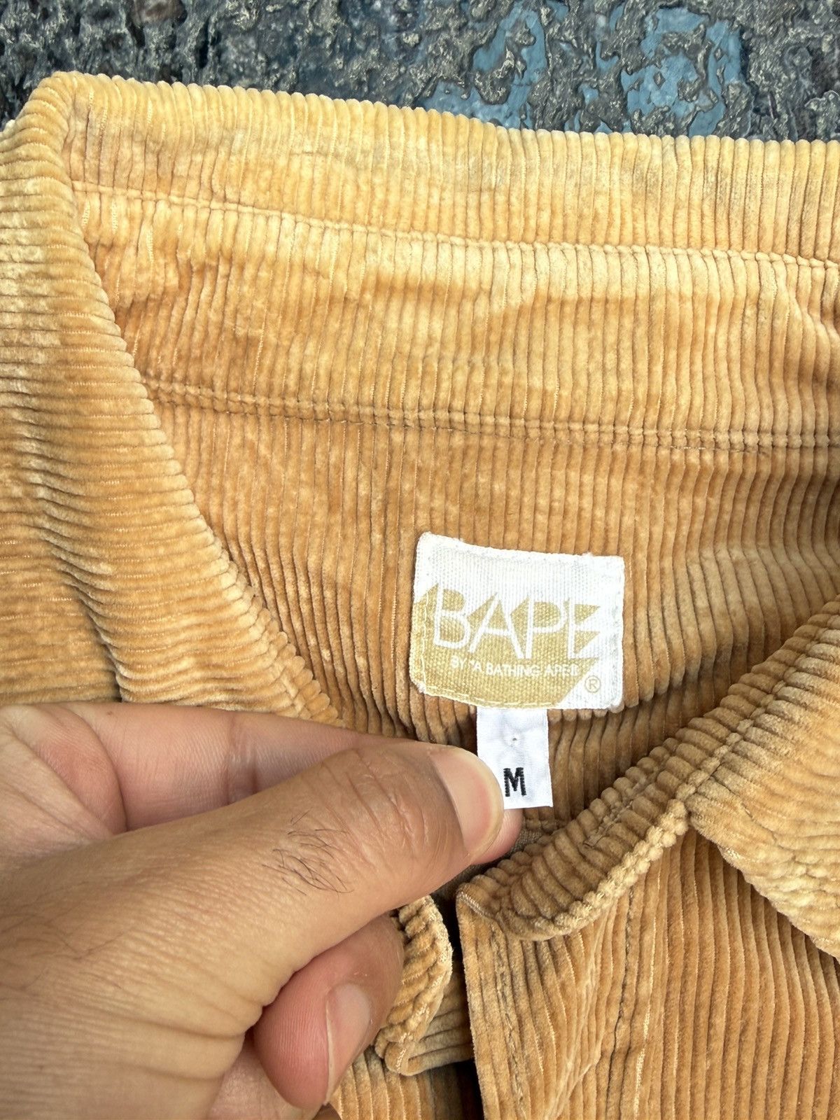 Bape RARE BAPE CORDUROY MILITARY SHACKET Size US M / EU 48-50 / 2 - 15 Thumbnail