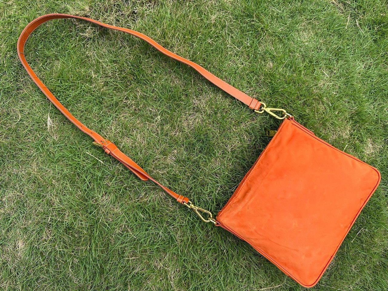 Prada Authentic Prada Tessuto Saffiano Crossbody Bag Size ONE SIZE - 2 Thumbnail