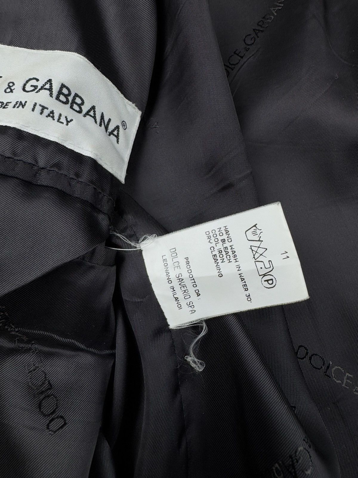 Dolce & Gabbana Dolce Gabbana Vintage Double Breasted Wool Coat Jacket 52/54 Size US L / EU 52-54 / 3 - 6 Thumbnail