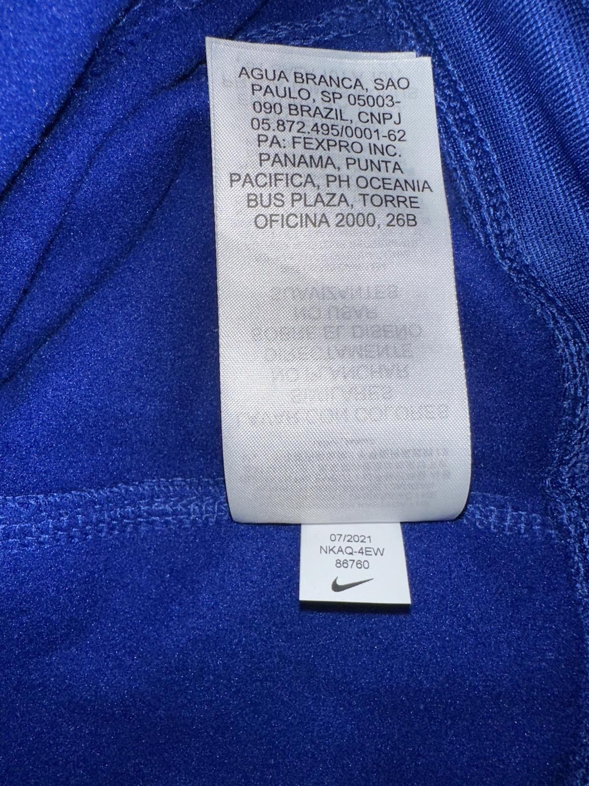 Nike Nike Royal New York Giants Circuit Logo Essential Performance Pullover Hoodie Size US XXL / EU 58 / 5 - 10 Thumbnail