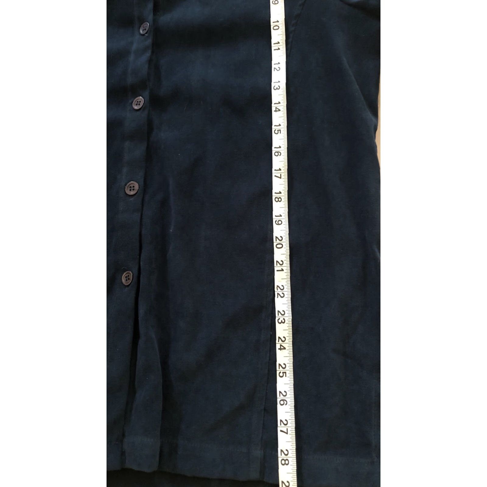 Vintage Vintage Norton McNaughton MicroSuede Top Shirt 14 Blue Belted Retro 70s Career Size XL / US 12-14 / IT 48-50 - 7 Thumbnail