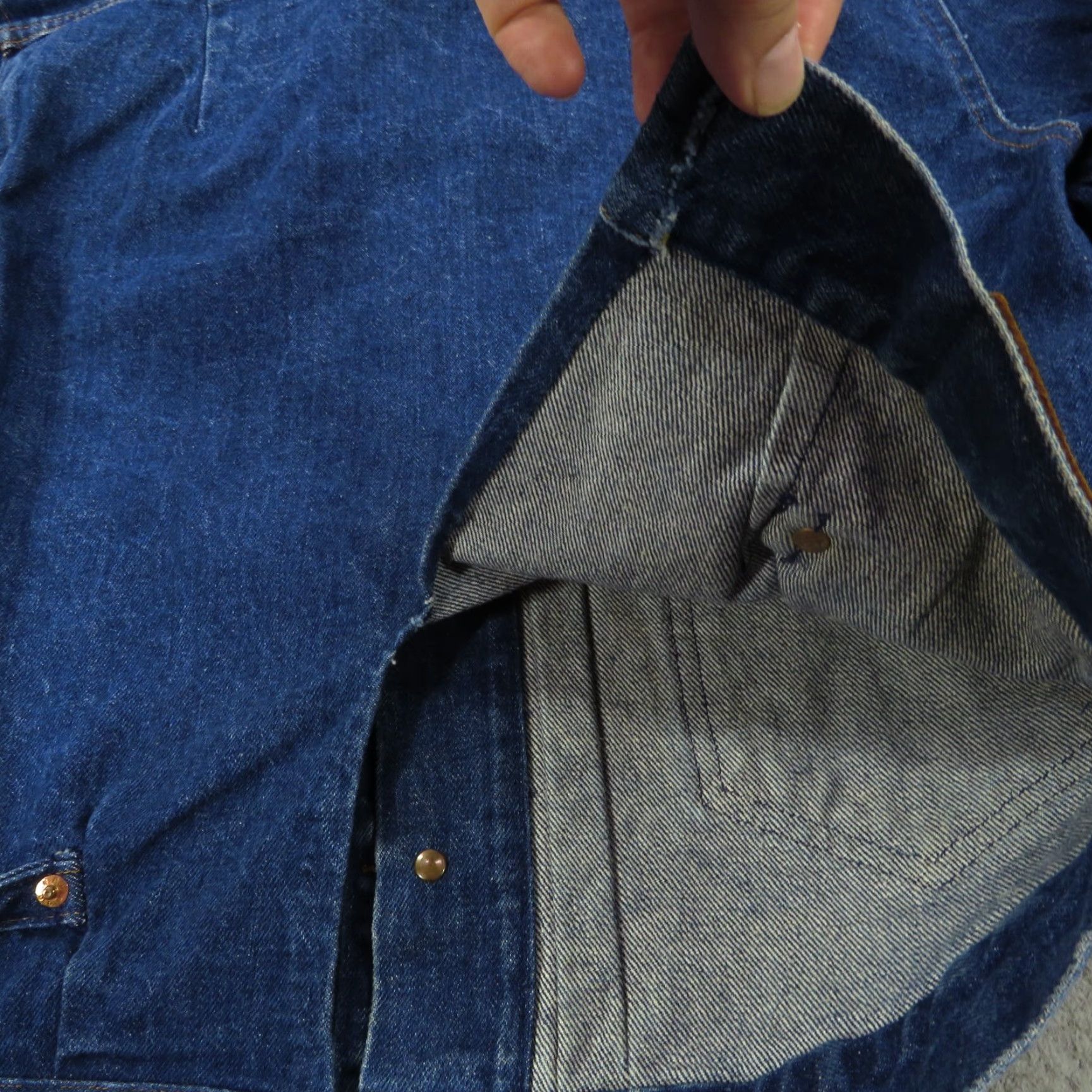 Polo Ralph Lauren Polo Ralph Lauren Jacket Small Mens Dark Indigo Western Corduroy Collar USA 80s Size US S / EU 44-46 / 1 - 5 Thumbnail