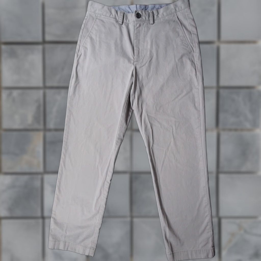 Brooks Brothers Brooks Brothers Pants Mens 32x29 Gray Chino Clark Fit Stretch Preppy Business Size US 32 / EU 48 - 1 Thumbnail
