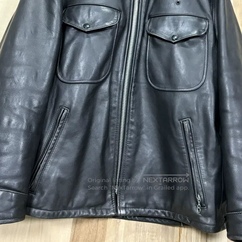 Schott Schott 104 Eunuch cowhide mounted police jacket leather ja Size US S / EU 44-46 / 1 - 4 Thumbnail