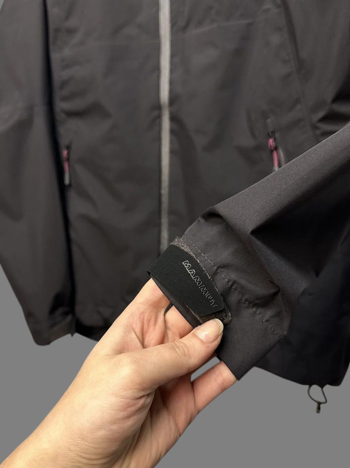 Goretex Mammut Black Shell Jacket Gore-Tex Outdoor Techwear Size S / US 4 / IT 40 - 7 Thumbnail