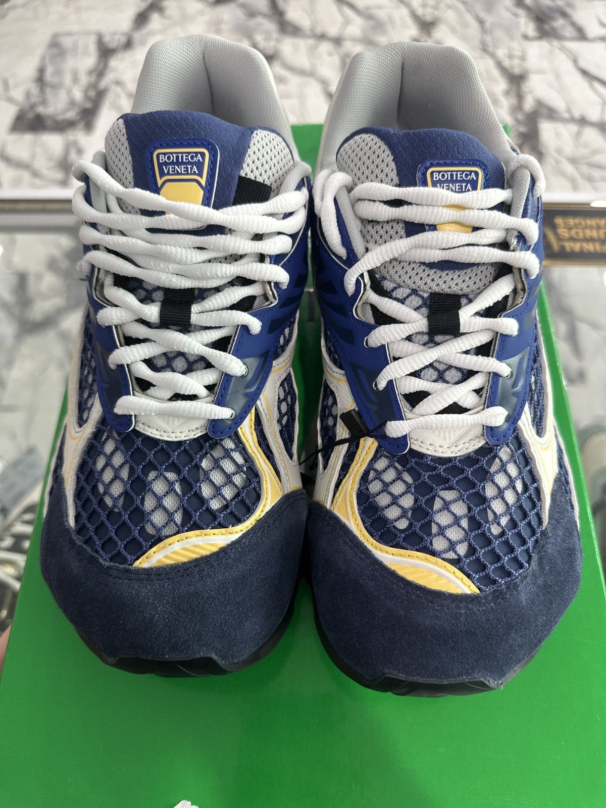 Bottega Veneta Bottega Veneta Blue Orbit Sneakers Size US 8 / EU 41 - 5 Thumbnail