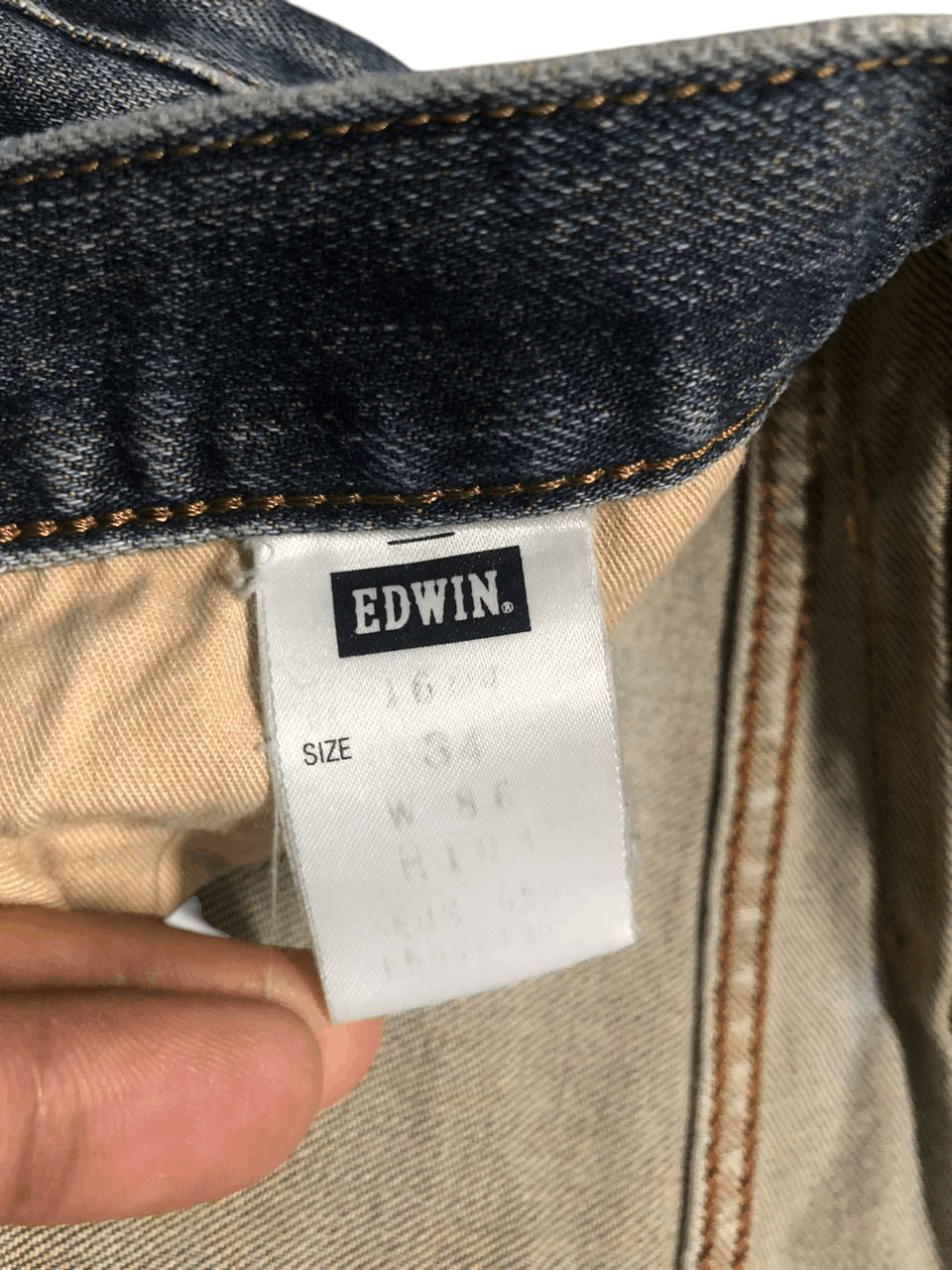 Edwin Vintage Edwin 604 Flare Distressed Dirty Denim Pants Size US 33 - 19 Thumbnail