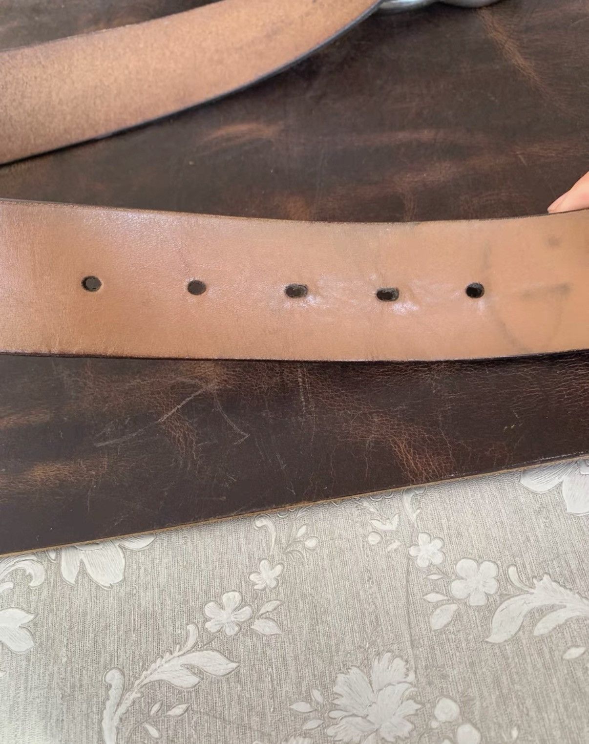 Gucci Gucci genuine leather belt K16 Size ONE SIZE - 6 Thumbnail
