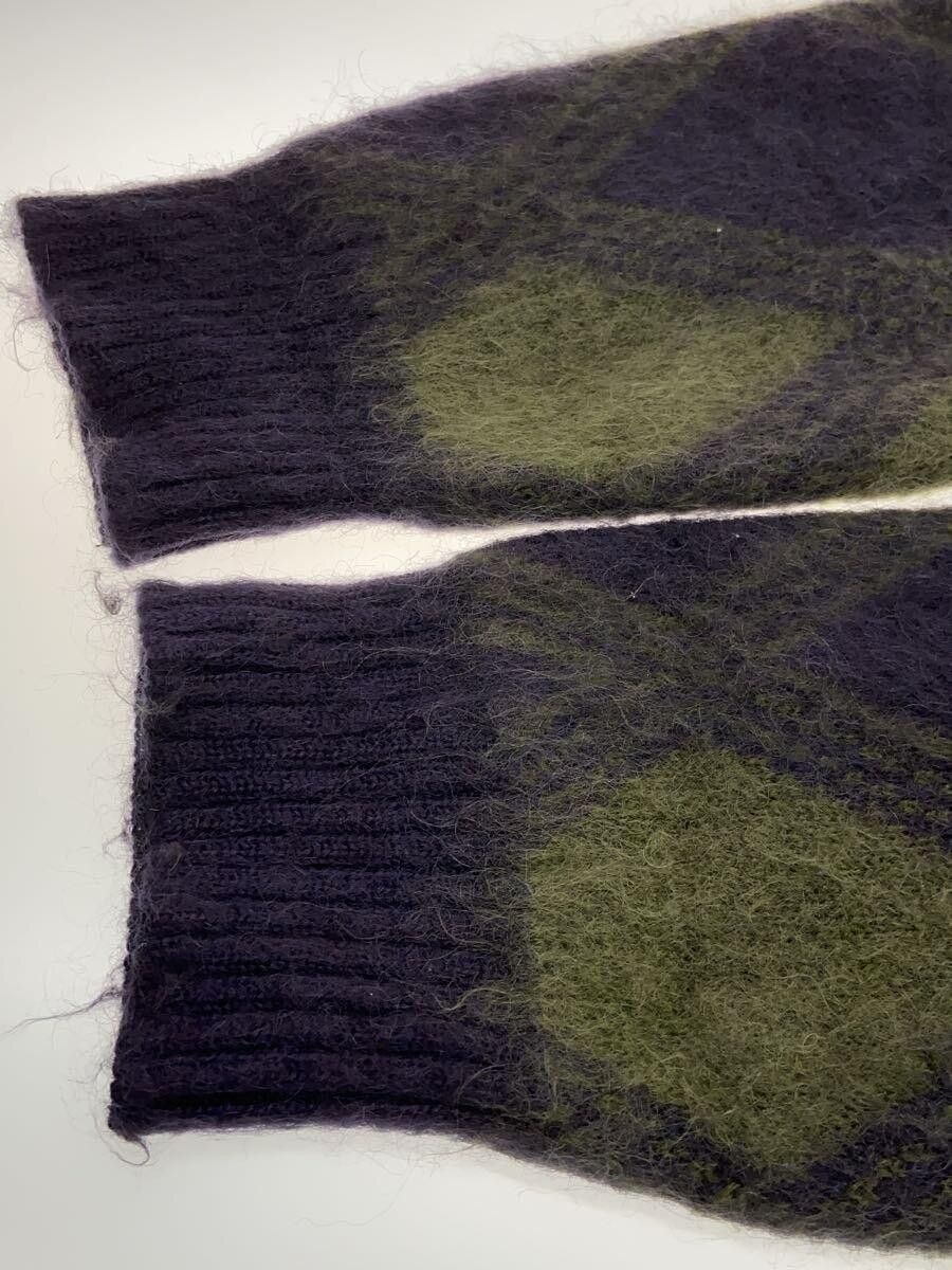 Needles AW23 Argyle Mohair Knit Cardigan Size US M / EU 48-50 / 2 - 3 Thumbnail