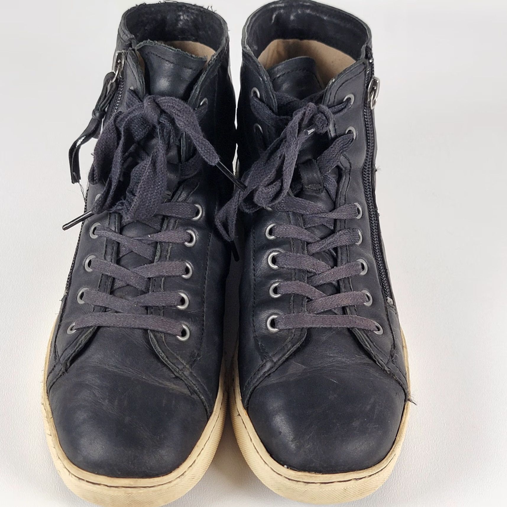 Ugg UGG Shoes Blaney Trainers High Top Sneakers Black Lace Up Women 11US/42EU Casual Walking Leather Upper Breathable Comfort Size L / US 10 / IT 46 - 2 Thumbnail