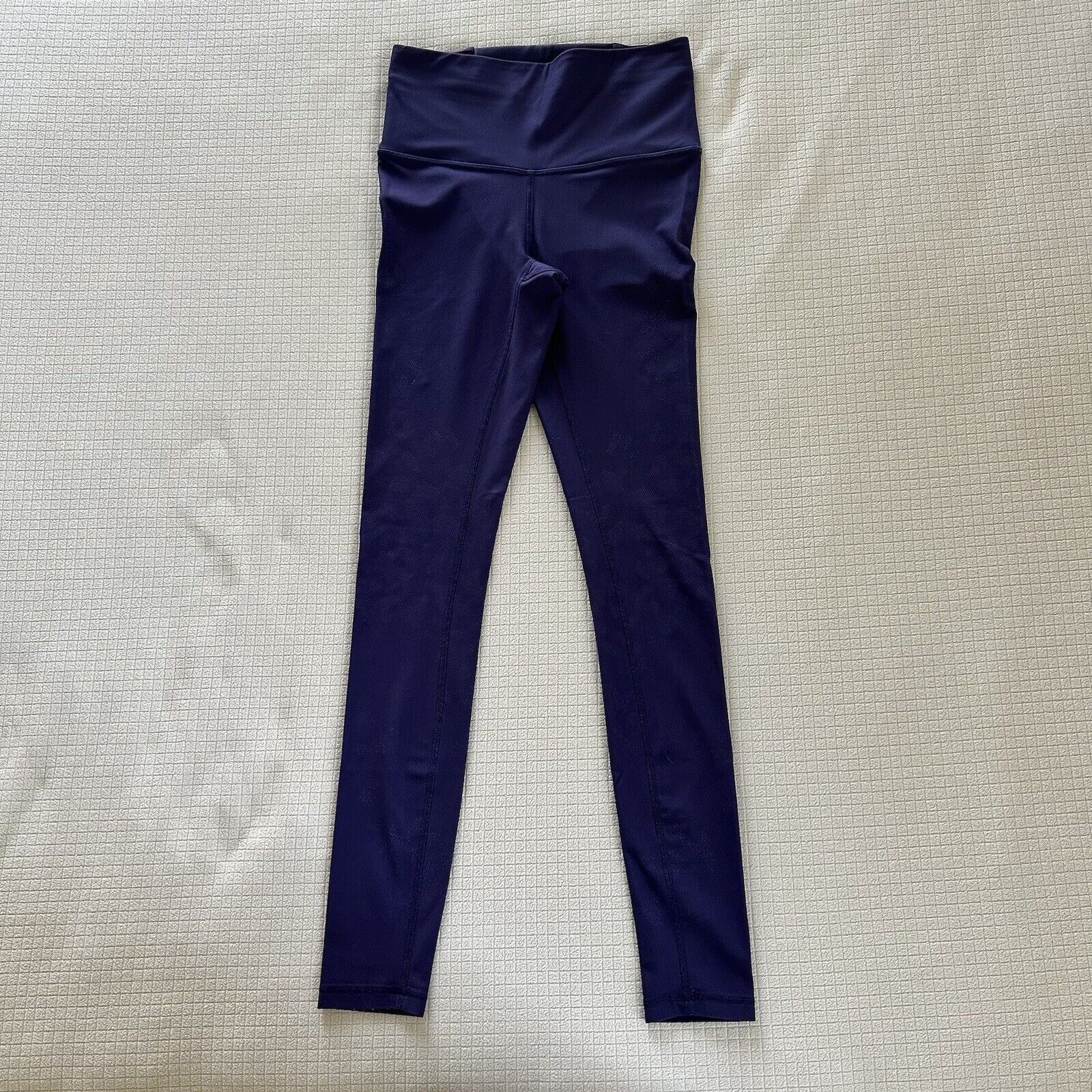 Lululemon Lululemon Hi Rise Tight 28" Camo Midnight Orchid Purple US6 Size 28" / US 6 / IT 42 - 1 Thumbnail