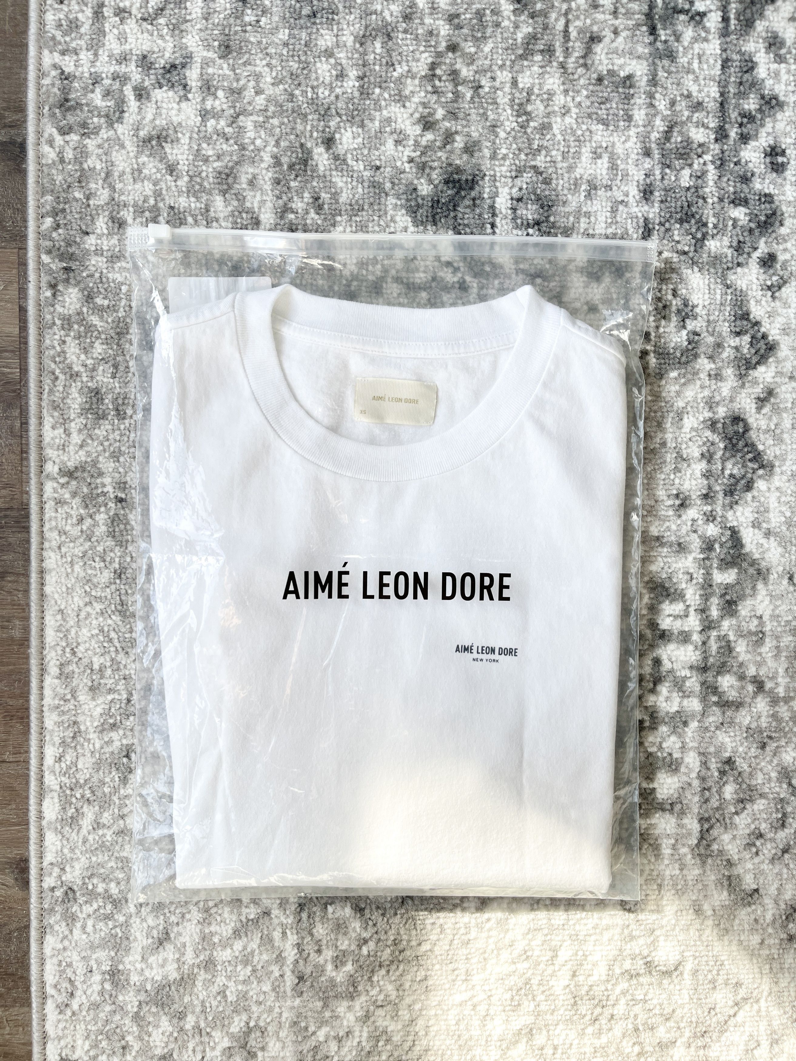 image of Aime Leon Dore Aimé Leon Dore 'painted Basketball' Tee Size Xs New in White, Men's