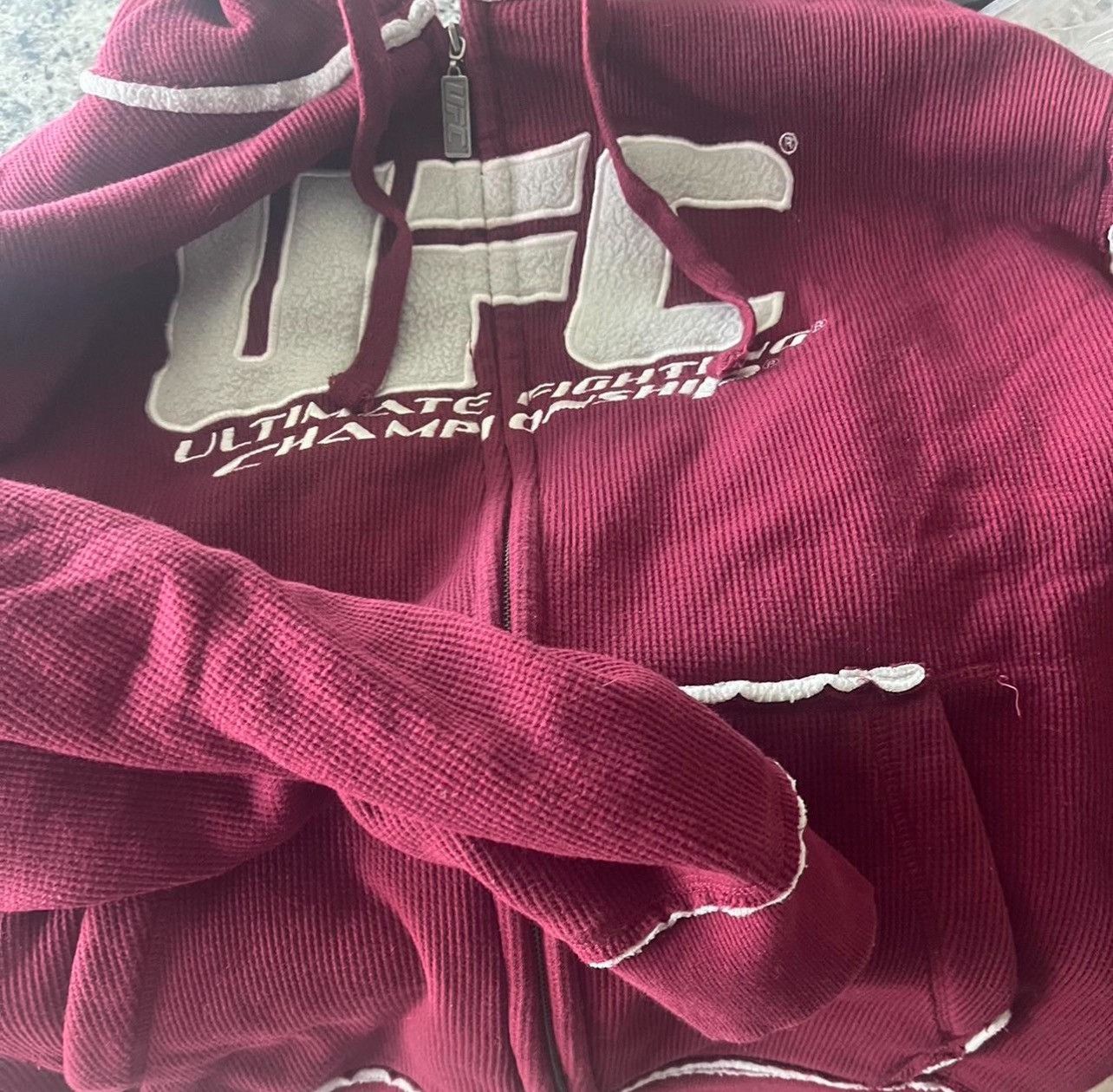 UFC UFC vintage 90s zip up hoodie Size US XXL / EU 58 / 5 - 4 Thumbnail