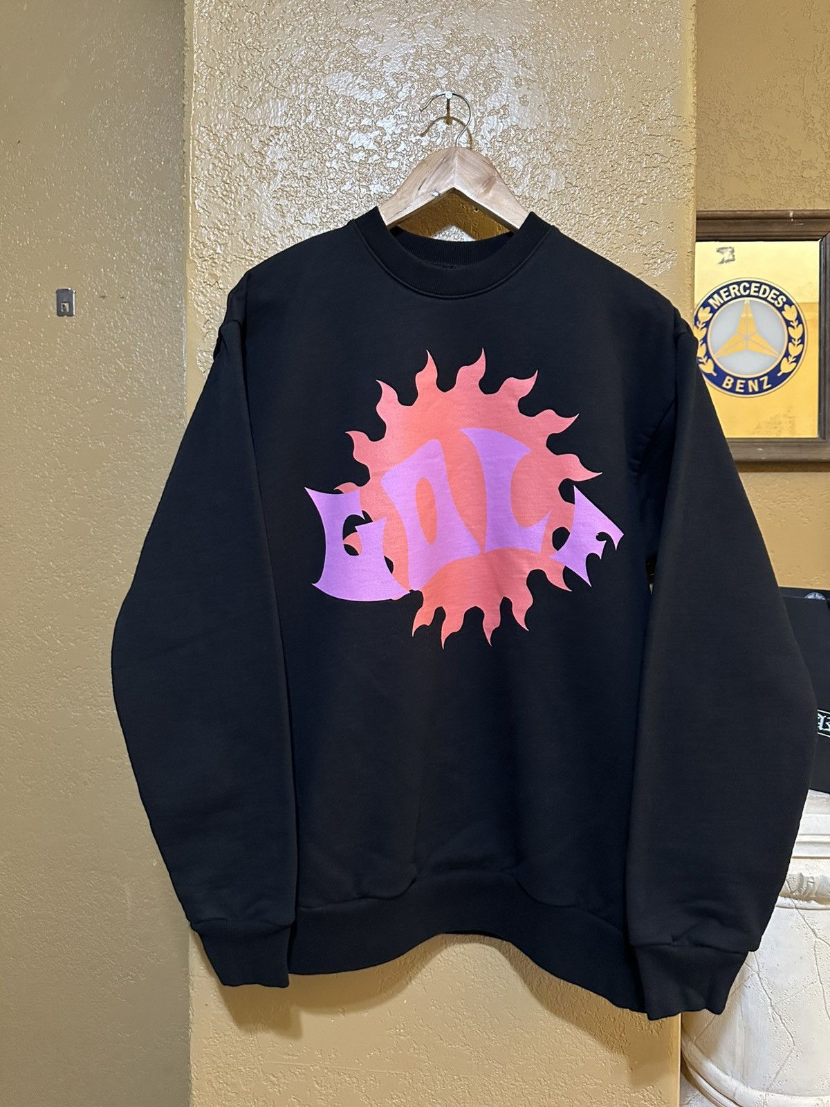 Golf Wang × Tyler The Creator RARE Golf Wang Waves Crewneck Sweatshirt Size US S / EU 44-46 / 1 - 1 Thumbnail