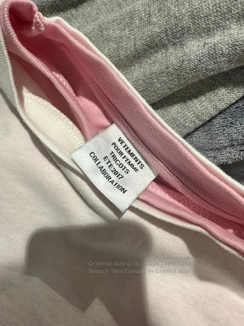 Vetements VETEMENTS Double Layer Short Sleeve T. Size US XS / EU 42 / 0 - 3 Thumbnail