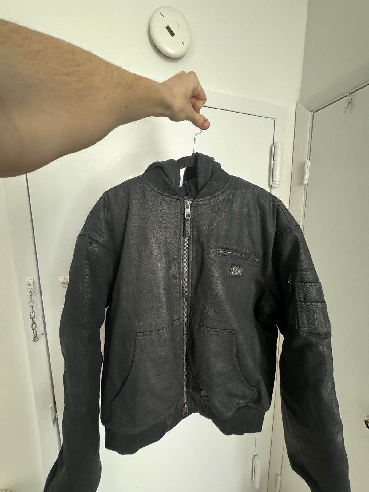 Ksubi Sin City Plated Waxed Jacket Black Size US M / EU 48-50 / 2 - 2 Thumbnail