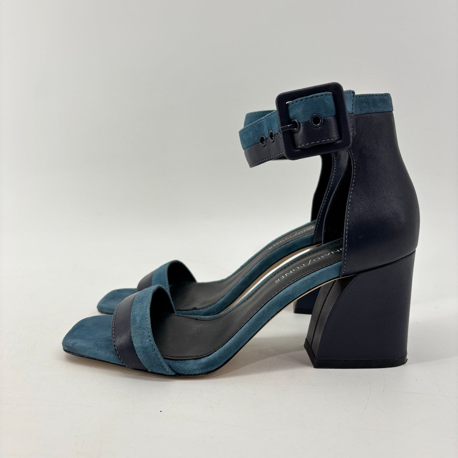 Donald Pliner Donald Pliner Watson Womens Size 7 Ankle Strap Blue Heels Size US 7 / IT 37 - 1 Thumbnail