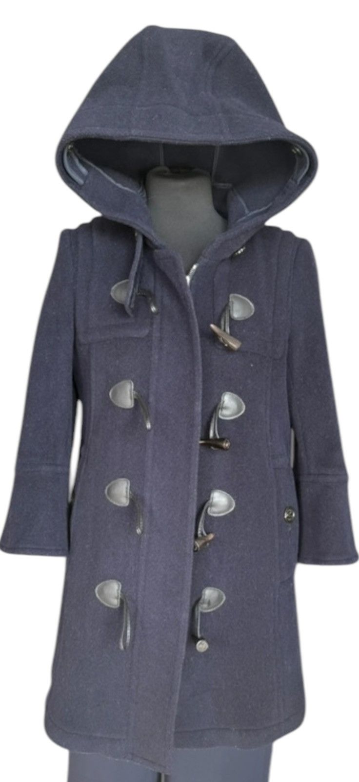 Burberry Coat Burberry Wool Size S / US 4 / IT 40 - 1 Thumbnail