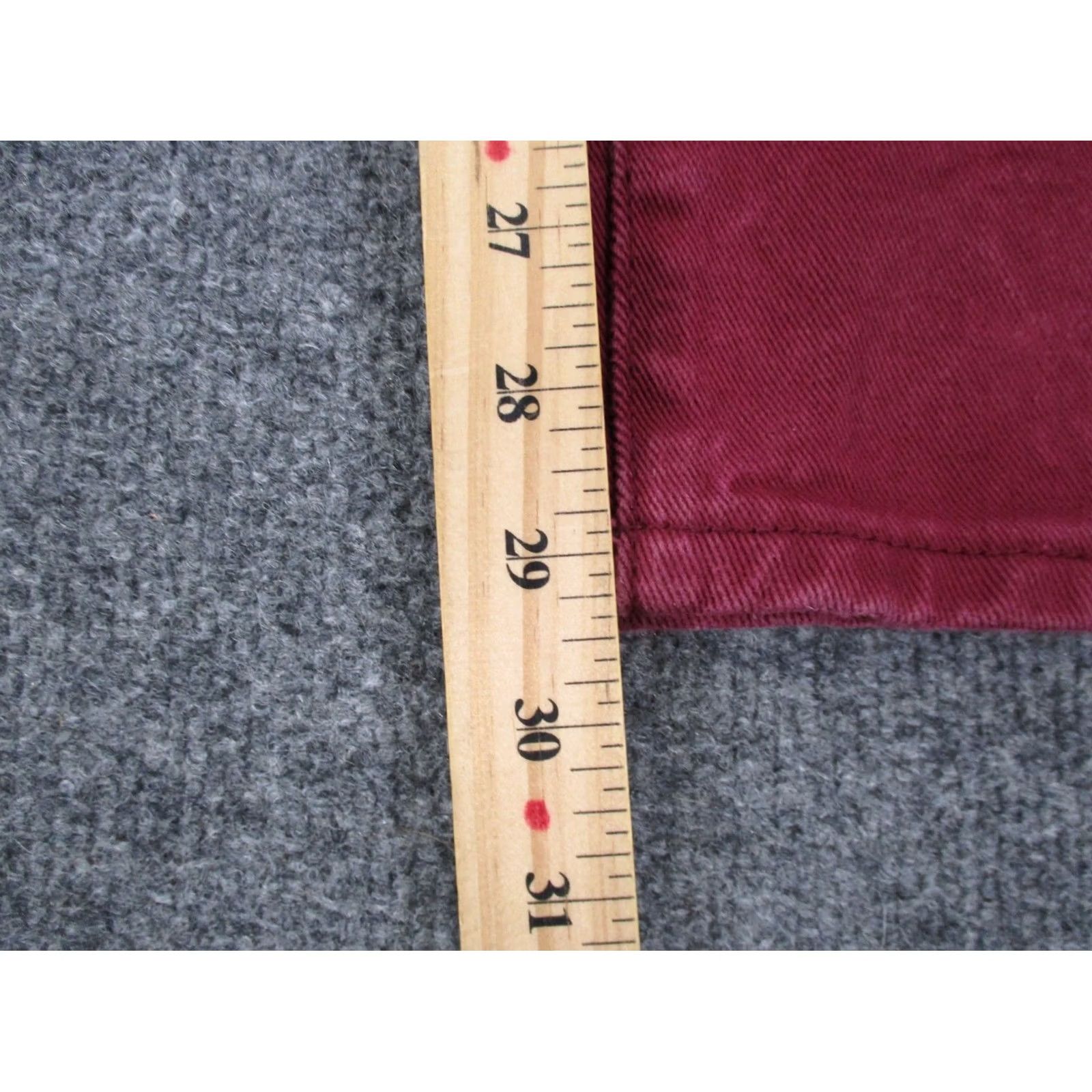 Southpole Southpole Jeans Mens 32 X 32 Red Denim Straight Grunge Faded Skater Distressed Size US 32 / EU 48 - 4 Thumbnail