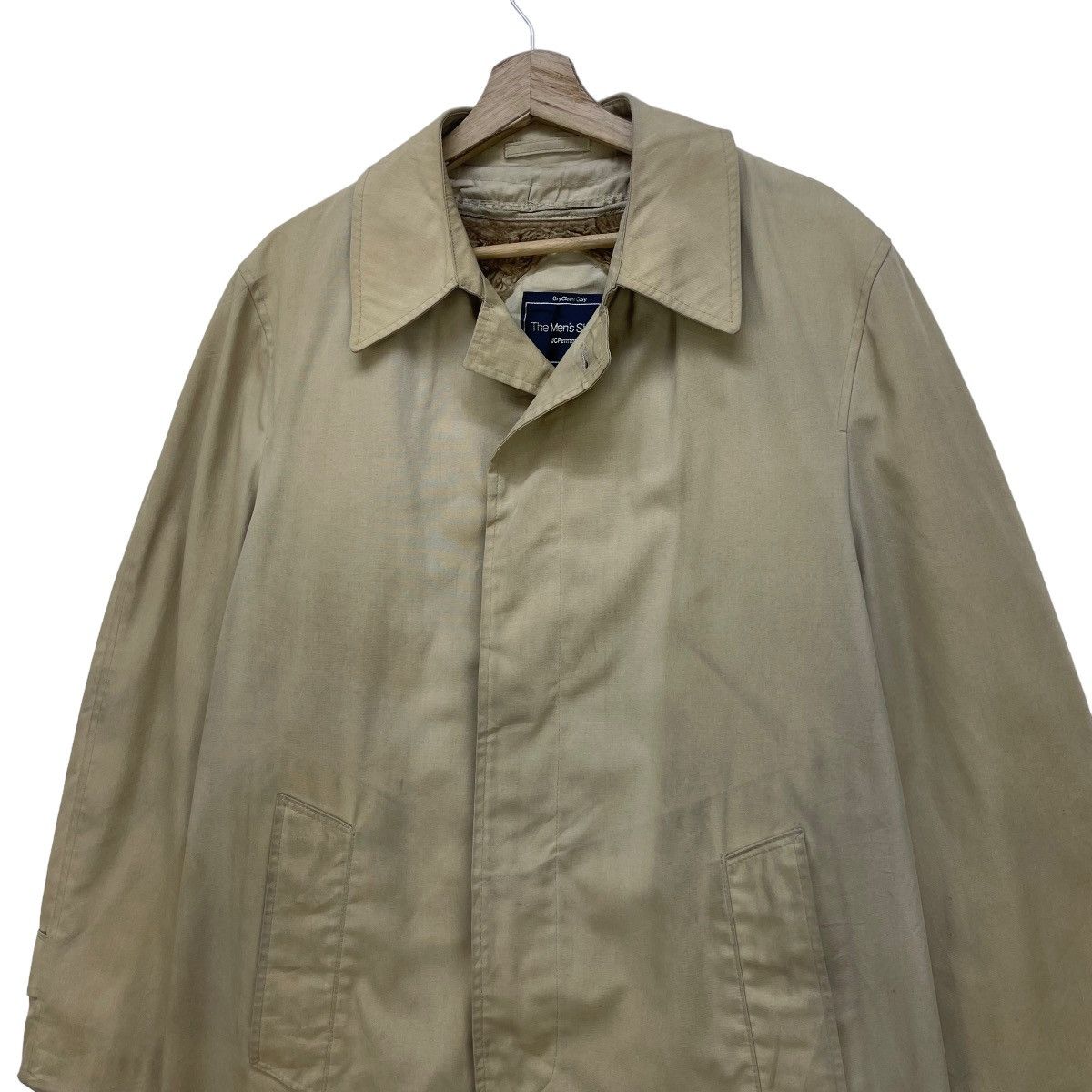 JCPenney 🔥Vintage JC Penny Trench Coat Fur Lining Jacket Size US M / EU 48-50 / 2 - 7 Thumbnail