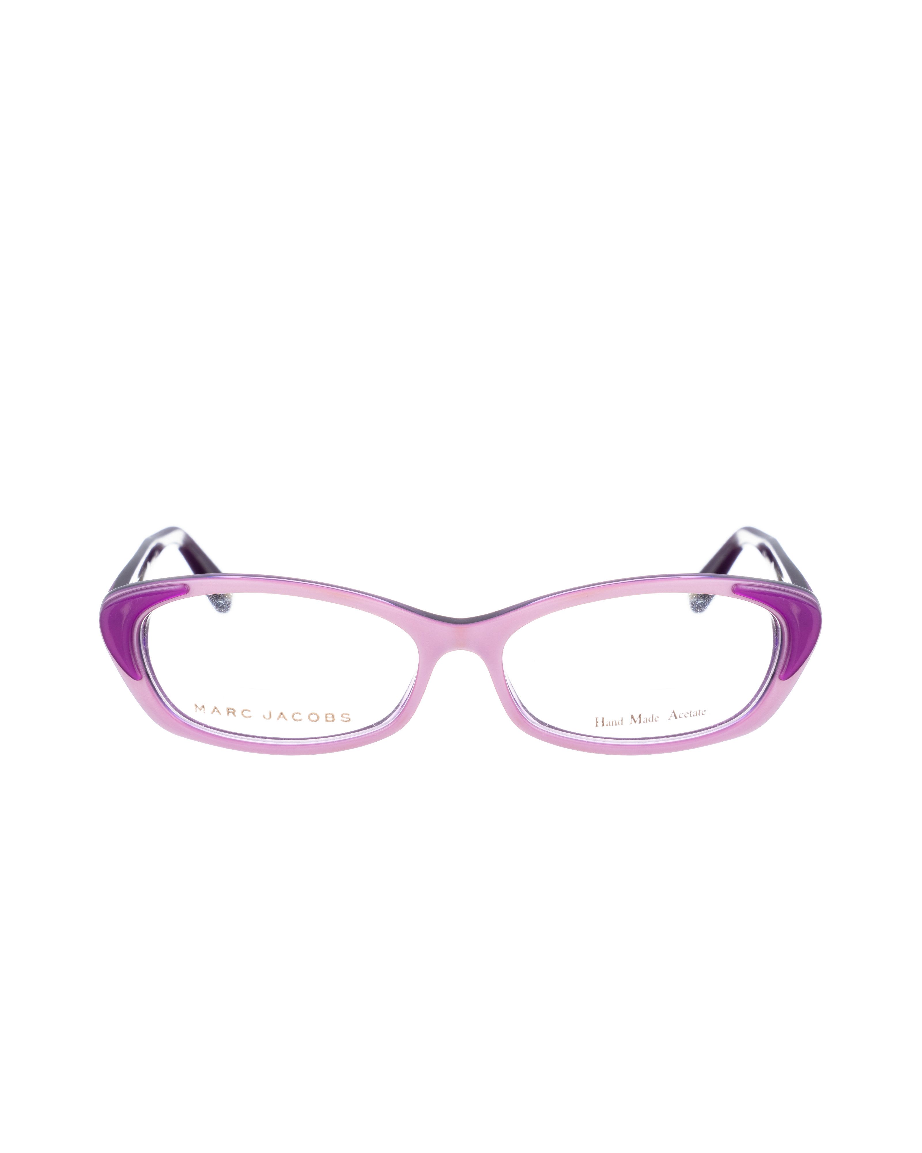 Marc Jacobs 00s Pink and Violet Cat Eye Glasses