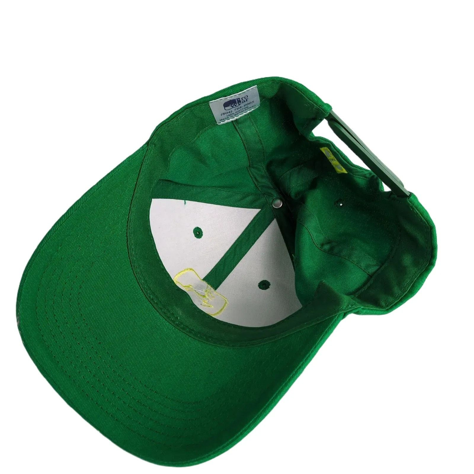 John Deere JOHN DEERE Logo Green Baseball Hat Ball Cap, James River Size ONE SIZE - 4 Thumbnail