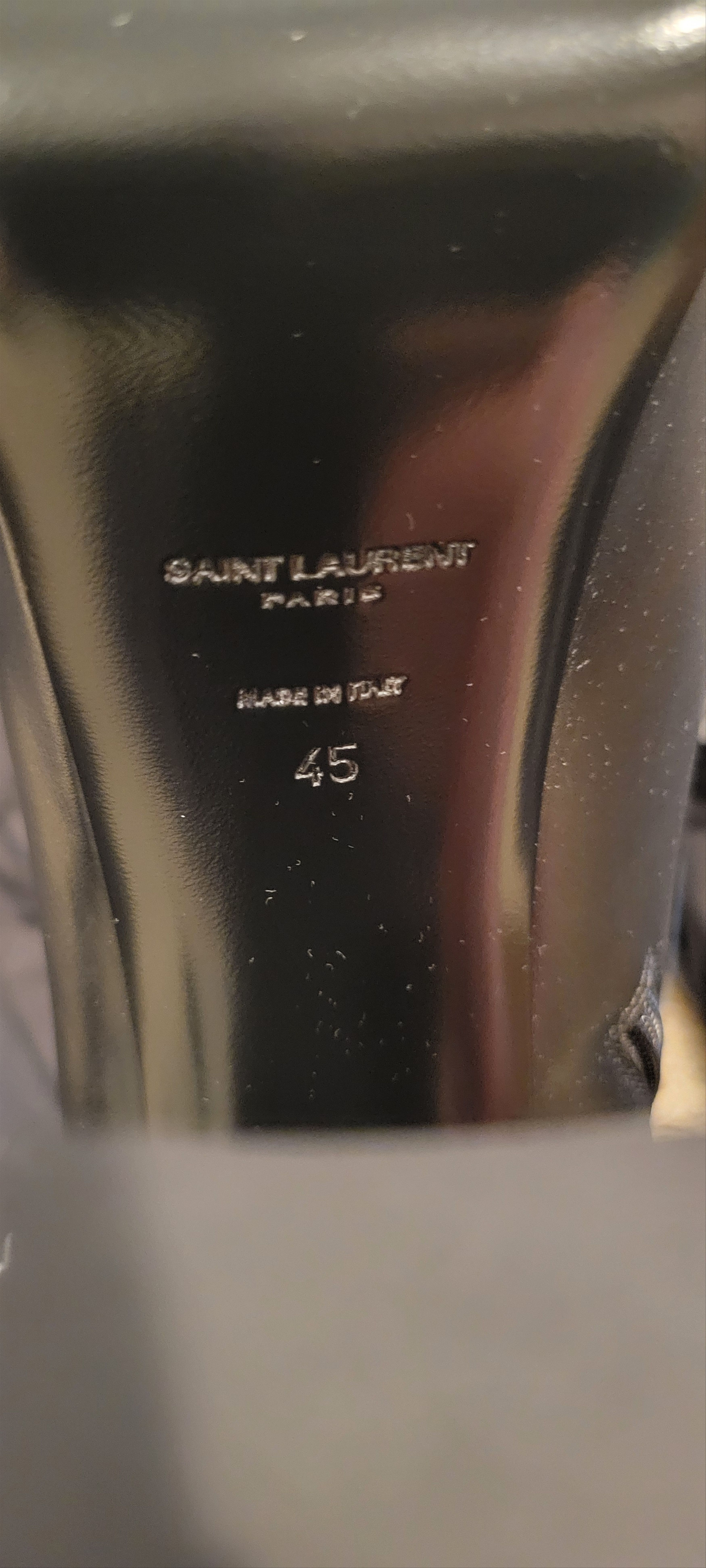 Saint Laurent Paris New Men's Saint Laurent Paris Mina Boots 45 VERY RARE!! Size US 12 / EU 45 - 5 Thumbnail