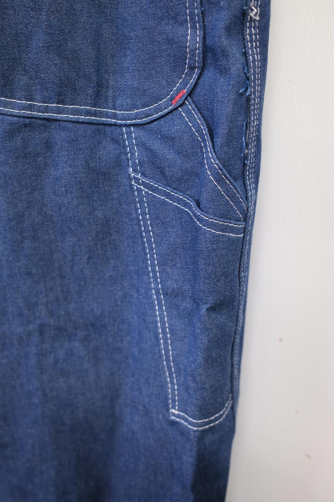 Dickies 90's Dickies Dark Denim Overalls Straight-Leg Jeans Size ONE SIZE - 5 Thumbnail