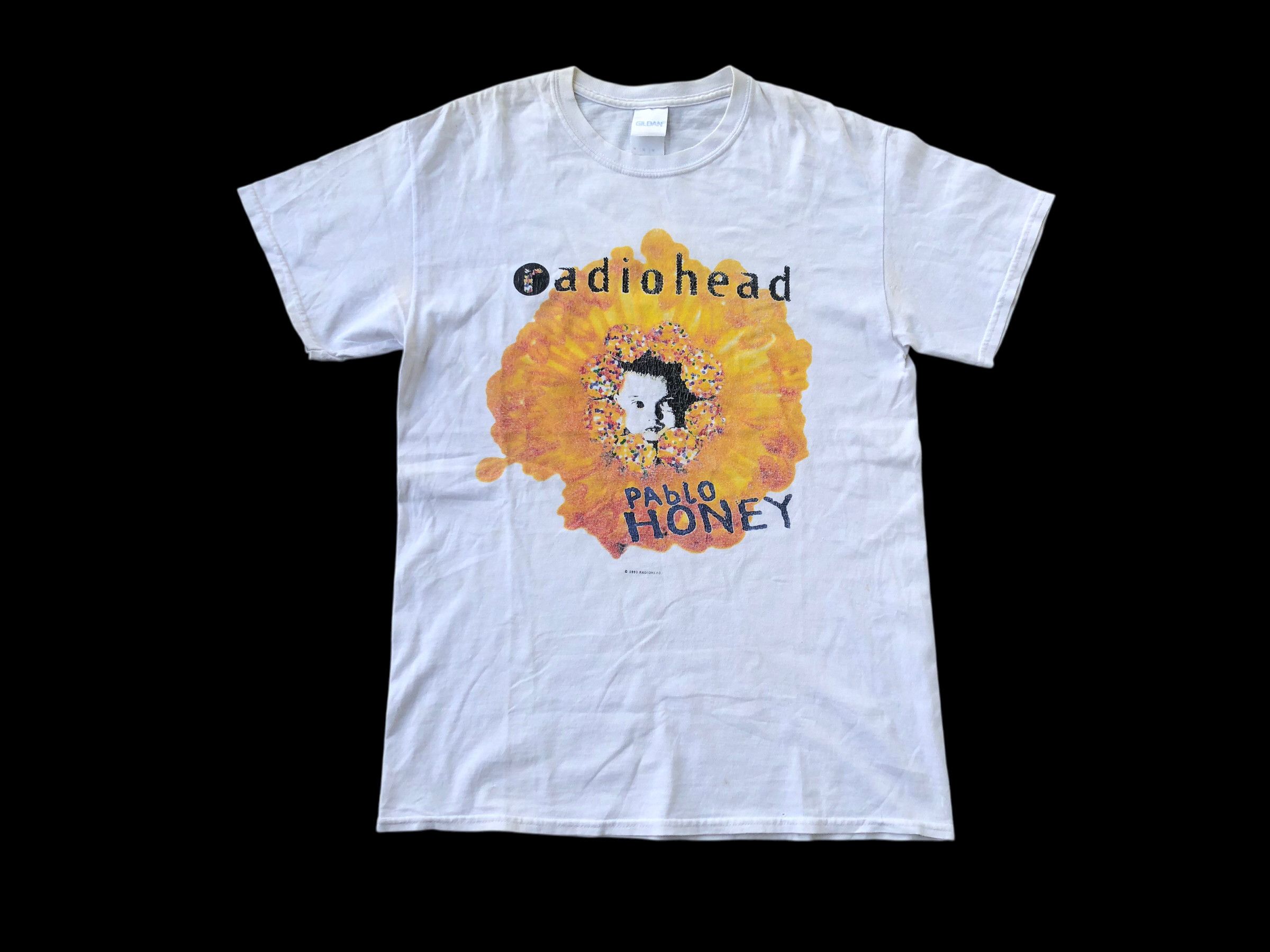 Band Tees 🔥Vintage RADIOHEAD Pablo Honey Promo Band T-Shirt Brit Pop Size US M / EU 48-50 / 2 - 1 Thumbnail