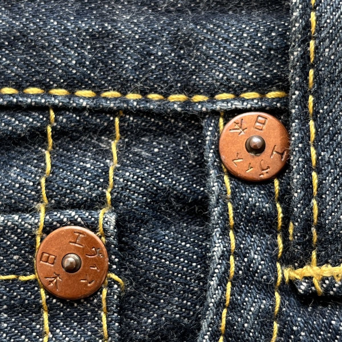 Evisu Y2K Evisu Donna Embroidered Seagull selvedge jeans Size 28" / US 6 / IT 42 - 8 Thumbnail