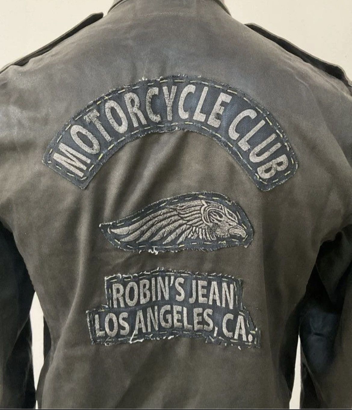 Robins Jeans Robin’s Jean Motorcycle Club Patch Jacket Size US L / EU 52-54 / 3 - 8 Thumbnail