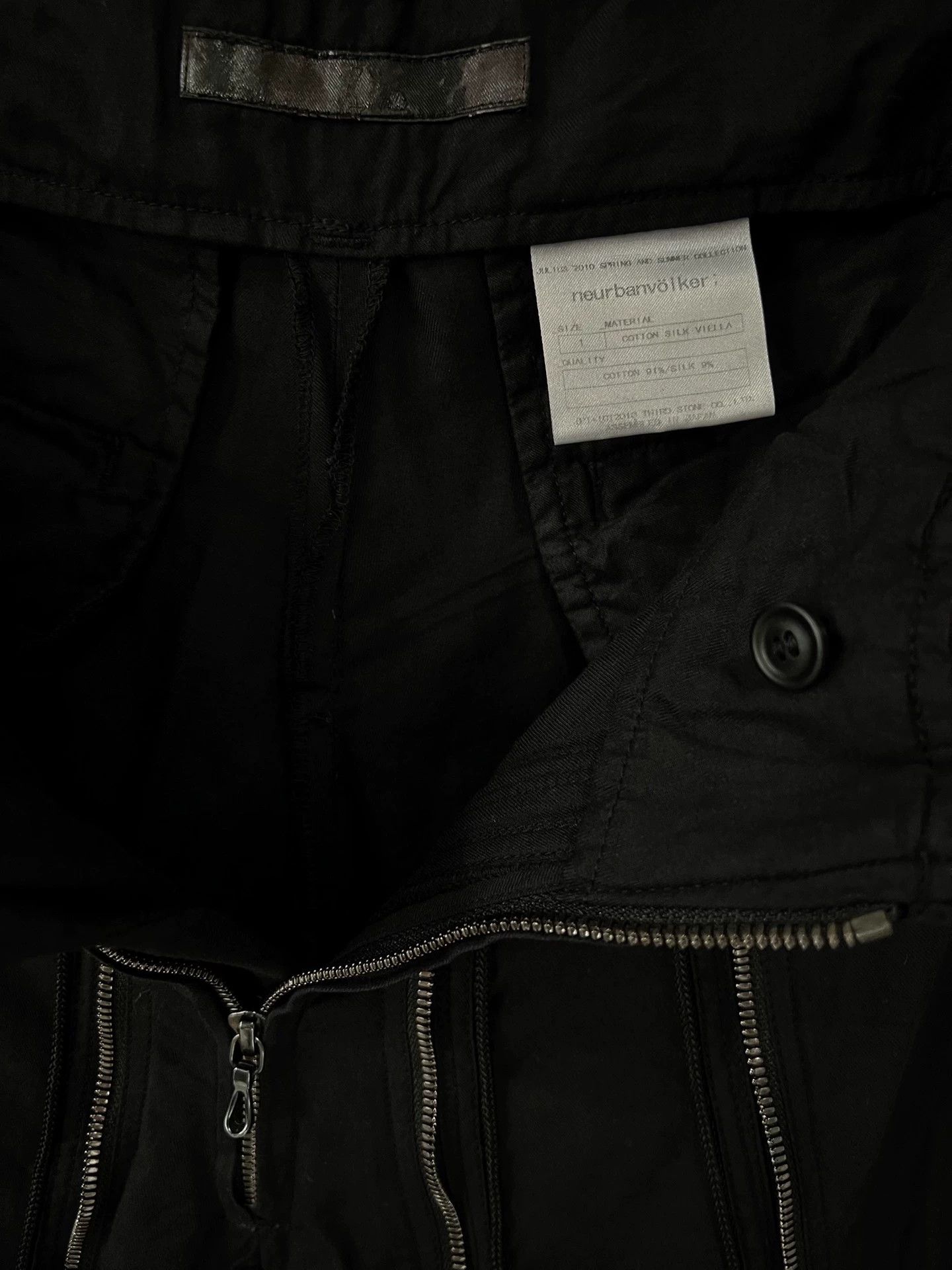 Julius Julius 7 Extra Long Zipper Casual Pants, Size US 27 - 7 Thumbnail