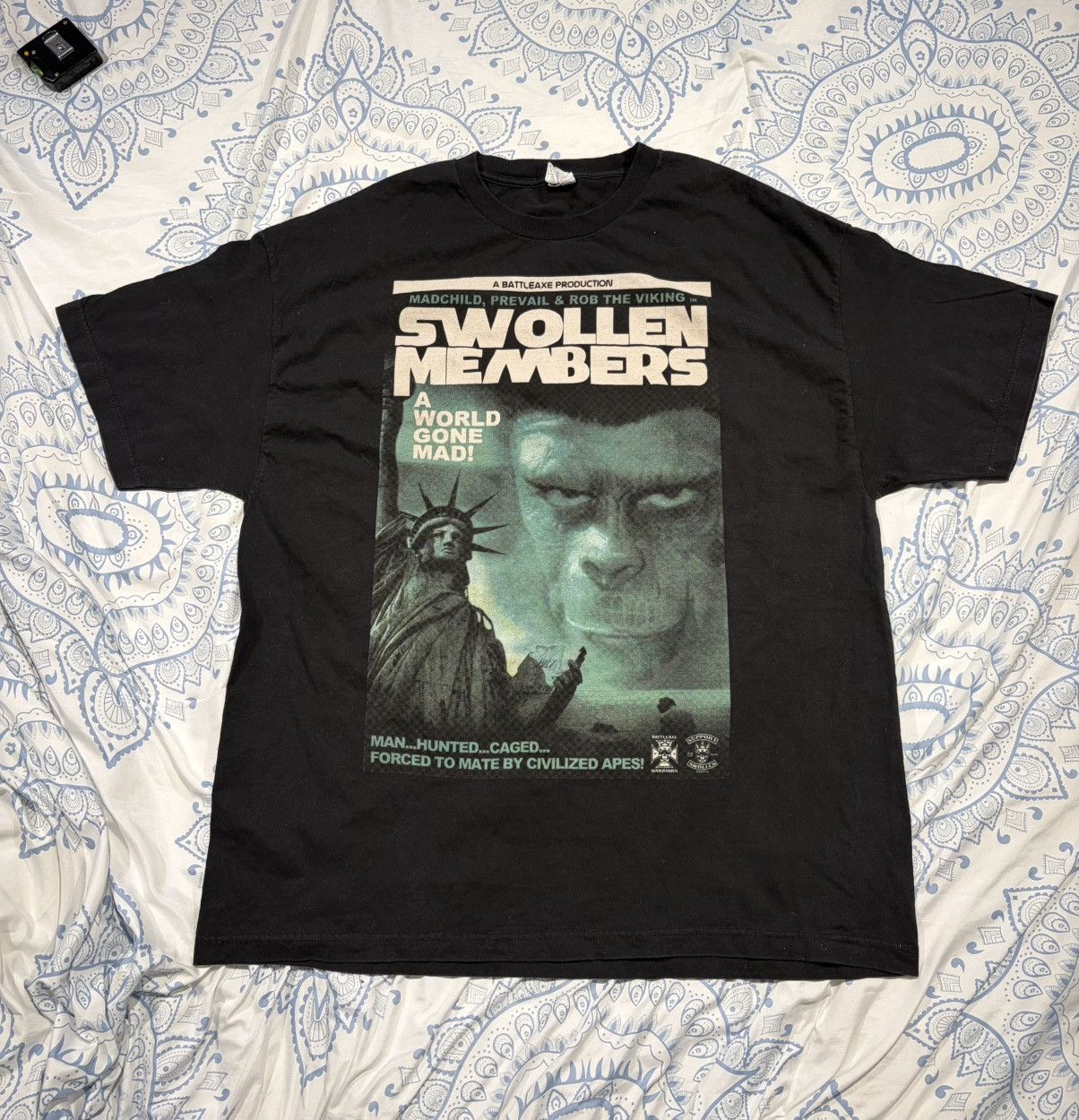Vintage Swollen Members shirt 2XL Size US XXL / EU 58 / 5 - 1 Thumbnail