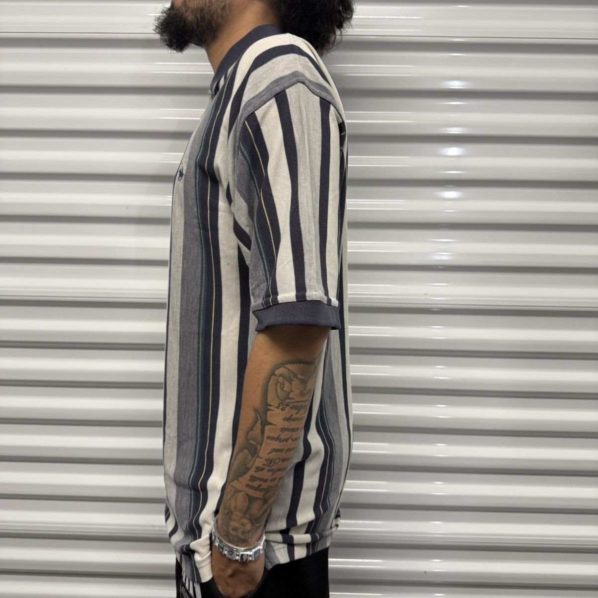 Other Vintage Y2K/2000s Grunge Essential Skater Polo Tee! Size US L / EU 52-54 / 3 - 2 Thumbnail