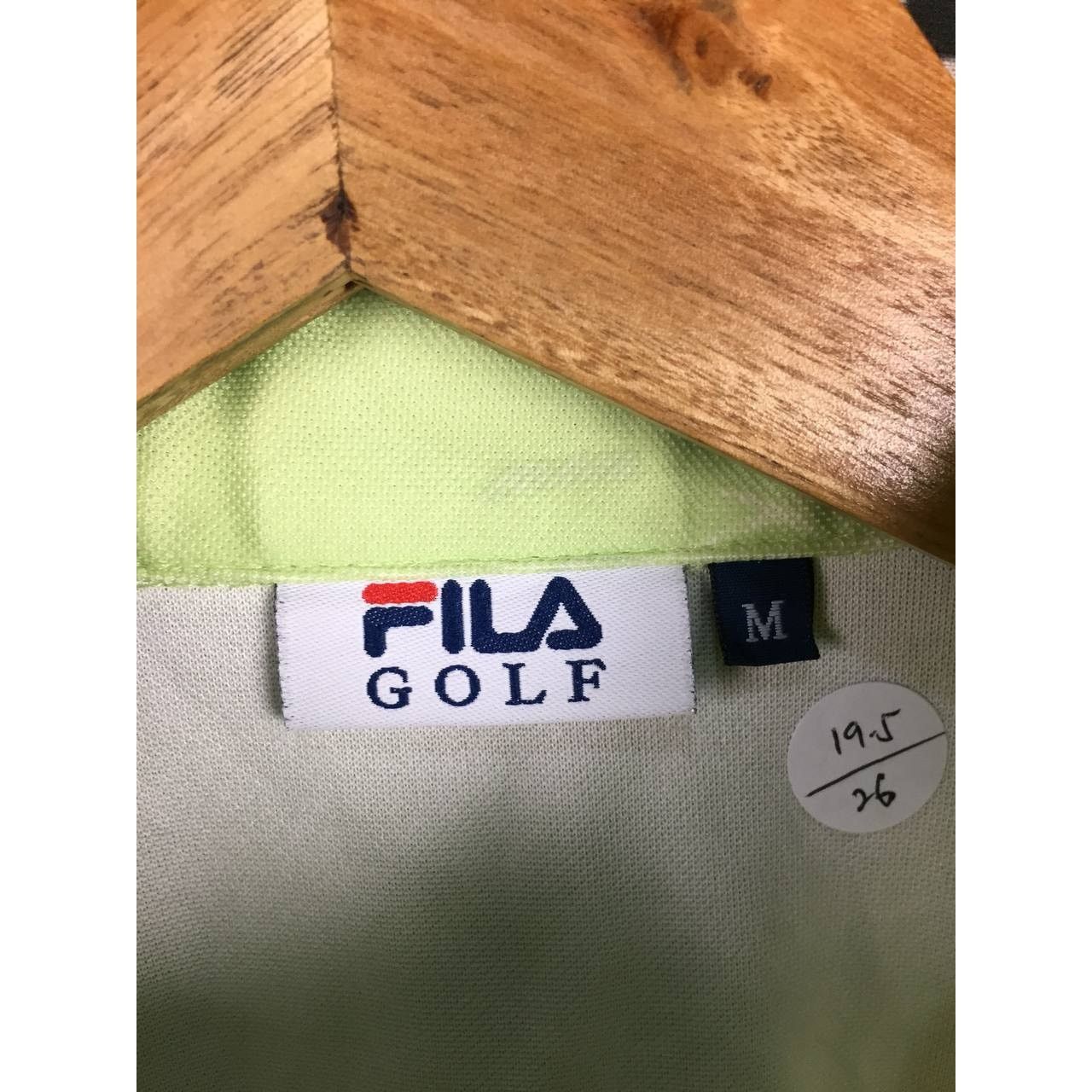 Fila × Vintage Fila Golf Everything Begins With Fun Patterned Polo Tee Size US M / EU 48-50 / 2 - 8 Thumbnail