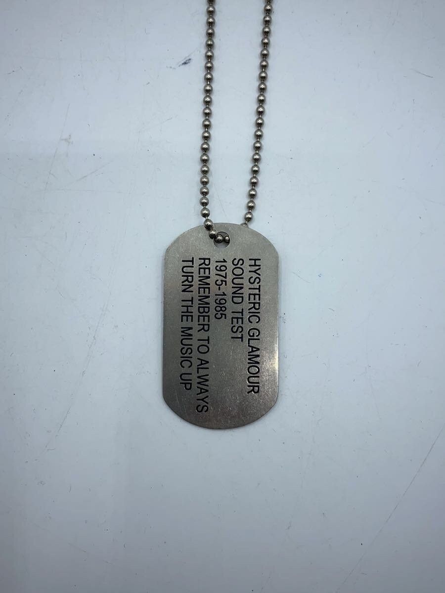 Hysteric Glamour Dog Tag Necklace Size ONE SIZE - 5 Thumbnail
