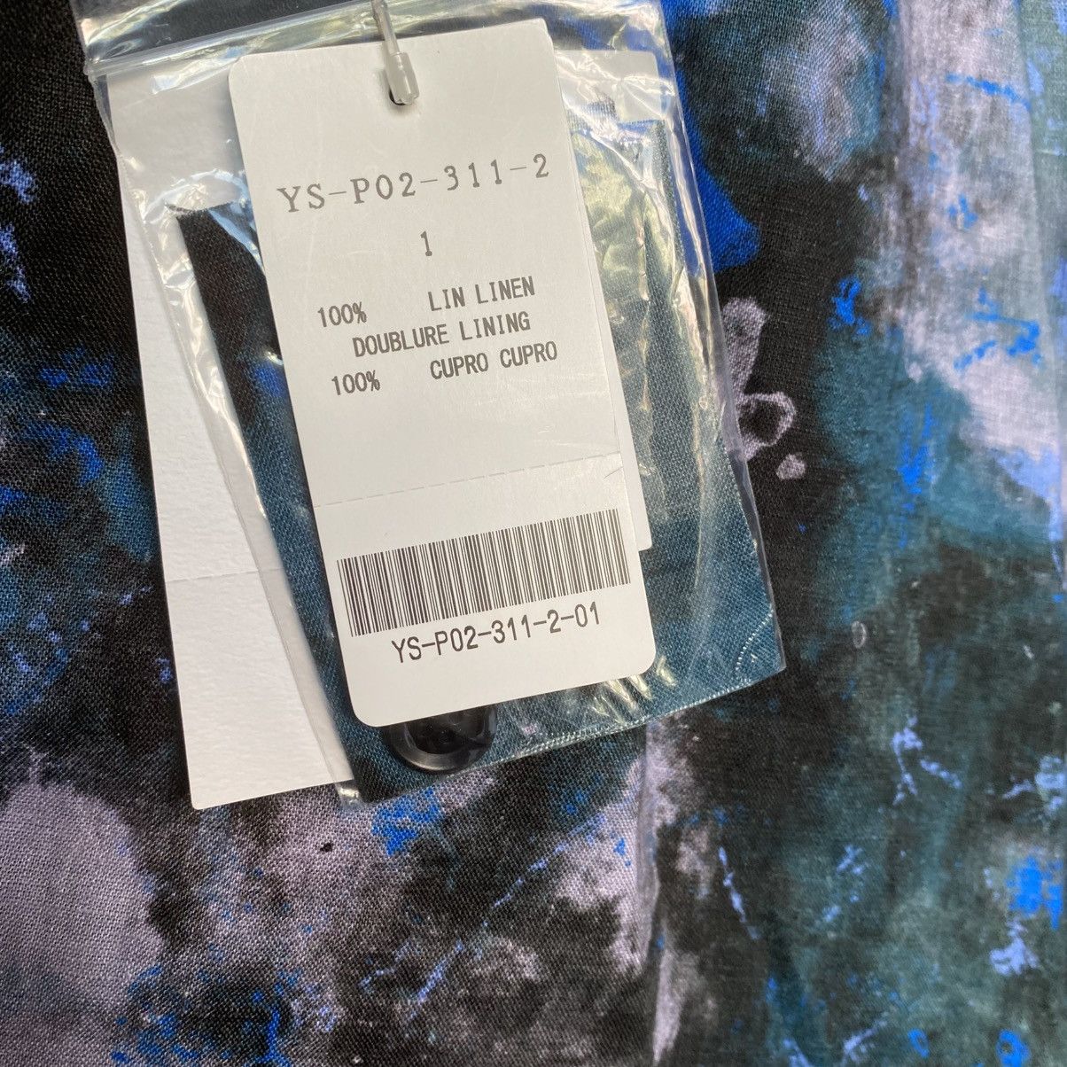 Yohji Yamamoto SS24 Lawn Linen Paint Print Highs Waist Pleats Trousers Size US 32 / EU 48 - 7 Thumbnail
