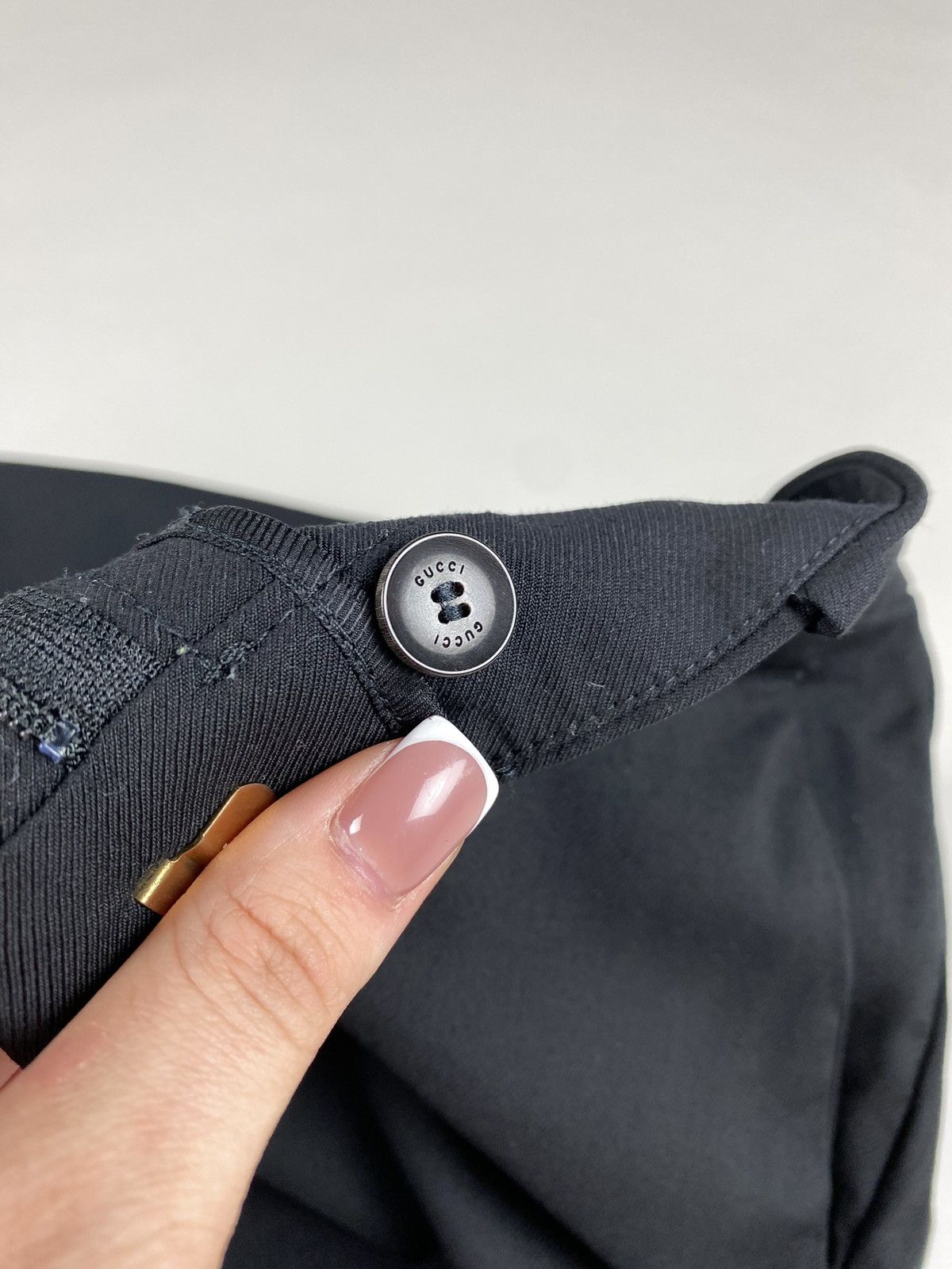 Gucci Gucci Uniform ladies wool wide leg dress pants trousers Size 26" / US 2 / IT 38 - 13 Thumbnail
