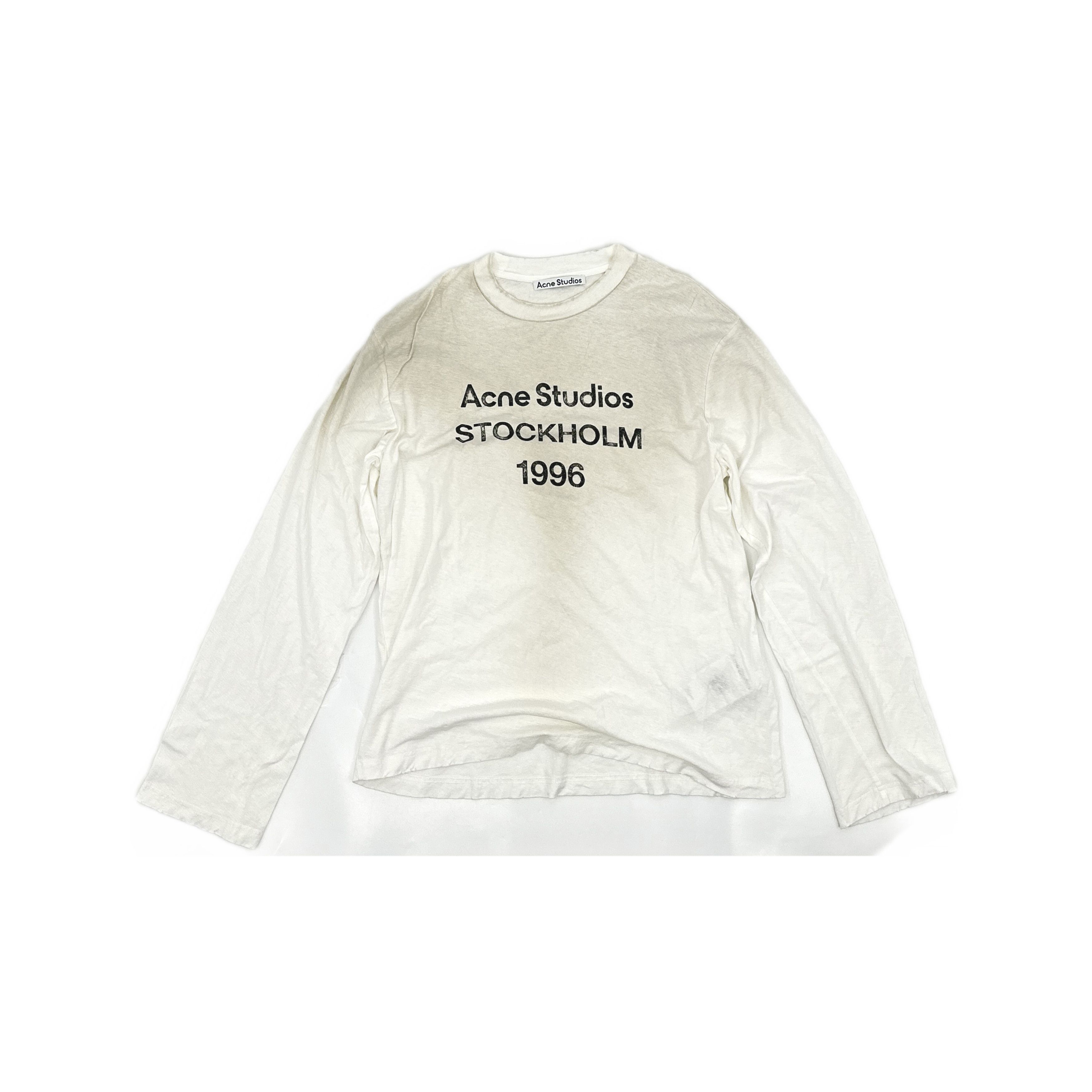 Acne Studios Acne Studios 1996 Logo Long Sleeve T-Shirt Size XS Size US XS / EU 42 / 0 - 1 Thumbnail