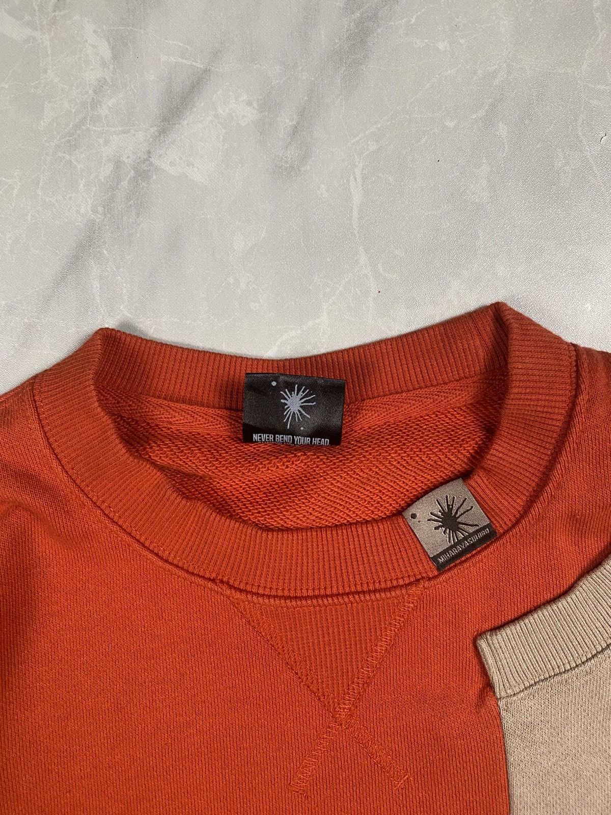 Maison MIHARA YASUHIRO Miharayasuhiro Split Assymetric Rework Crewneck Size US M / EU 48-50 / 2 - 7 Thumbnail
