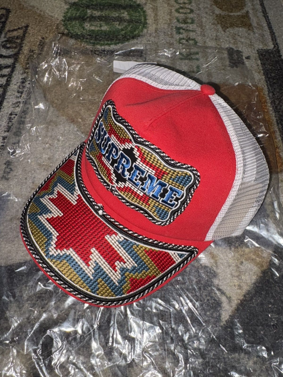 Supreme Supreme Western Embroidered Mesh Back 5-Panel Size ONE SIZE - 1 Thumbnail