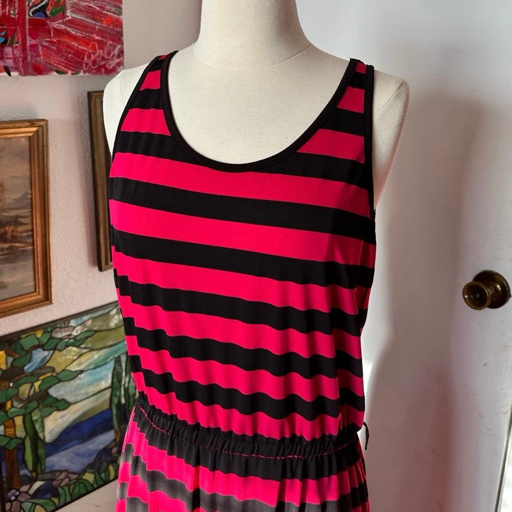 Other fever pink and black tank maxi dress Size S / US 4 / IT 40 - 2 Thumbnail