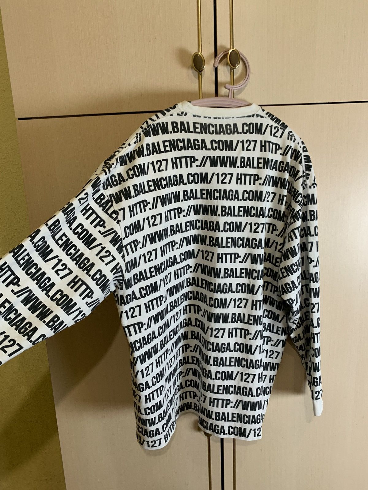 Balenciaga Balenciaga Monogram Logo RARE Sweatshirt Size US M / EU 48-50 / 2 - 9 Thumbnail