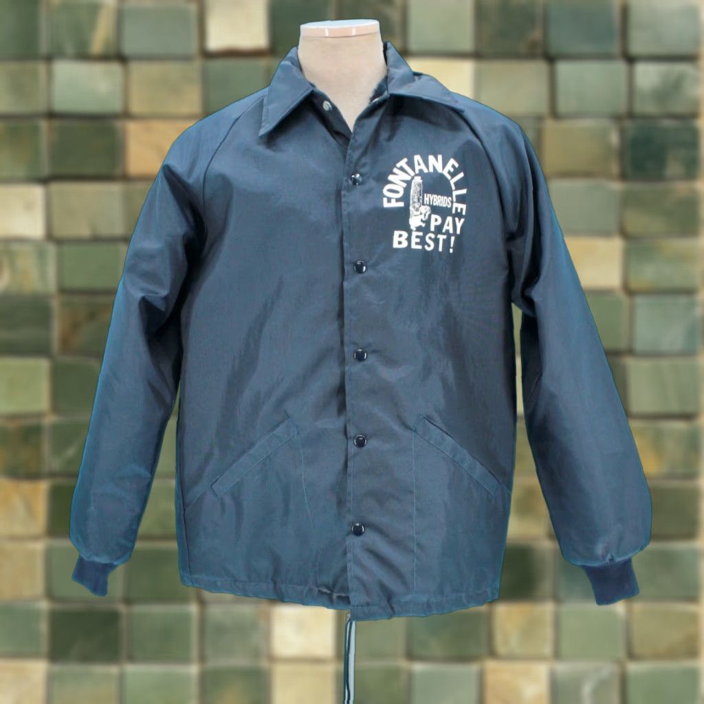Vintage Swingster Jacket Navy Blue Nylon 60s 70s NS Swingster Jacket Mens M 1970s Vintage Nylon Jacket Long Sleeve Blue Men’s Size M Size US M / EU 48-50 / 2 - 1 Thumbnail