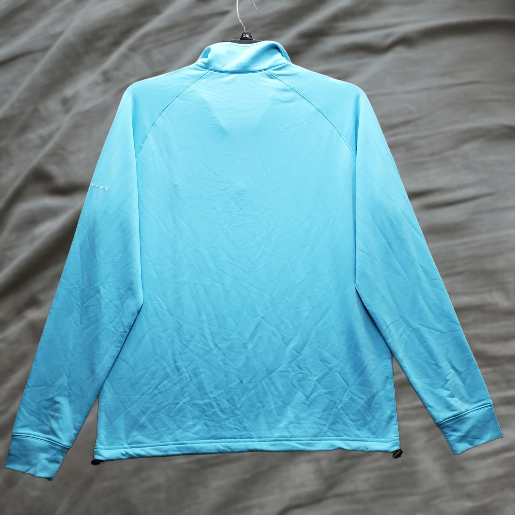 Vintage Dunning Shirt Mens M Blue Golf Activewear Stretch Performance Long Sleeve Size US M / EU 48-50 / 2 - 1 Thumbnail